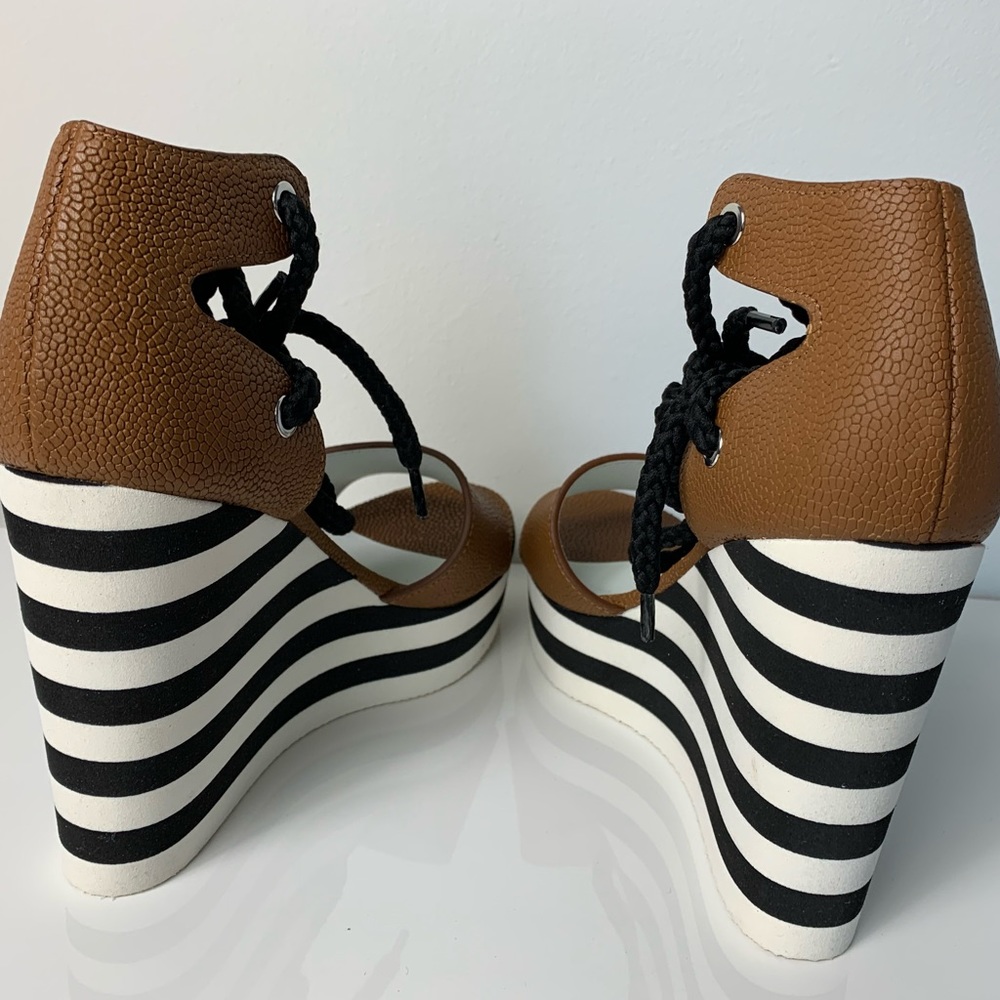 NEW MAXMARA AUSTIN Wedges Sandals - Picture 5 of 8